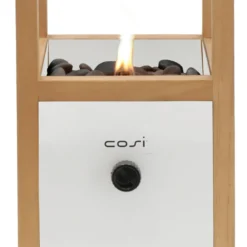 Cosi Fires - Cosiscoop Urban White - Gaslantaarn -Aanbiedingen Blad Tuin Winkel 1000086995 0103