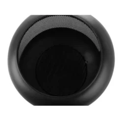 Beliani Vuurkorf Voor Hout VEER - Zwart Staal -Aanbiedingen Blad Tuin Winkel 1559023701 0103