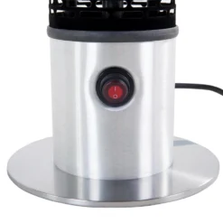 Beliani Terrasverwarmer VEZUVIO - Zwart Aluminium 7 Beliani Terrasverwarmer VEZUVIO - Zwart Aluminium -Aanbiedingen Blad Tuin Winkel 1645121544 0103