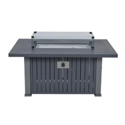 Garden Impressions Cozy Living Gas Vuurtafel Albufeira - Donker Grijs