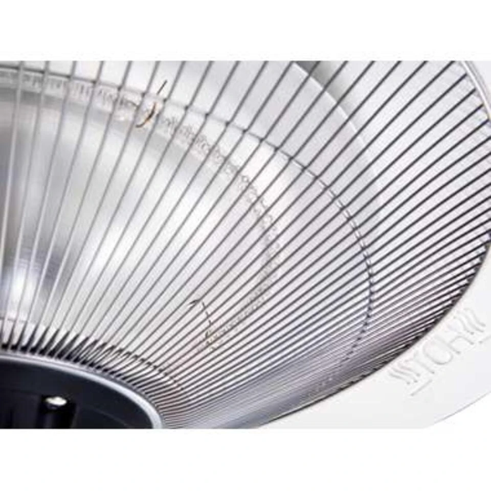 Beliani Terrasverwarmer KABA - Zilver Staal 4 Beliani Terrasverwarmer KABA - Zilver Staal - Afbeelding 4