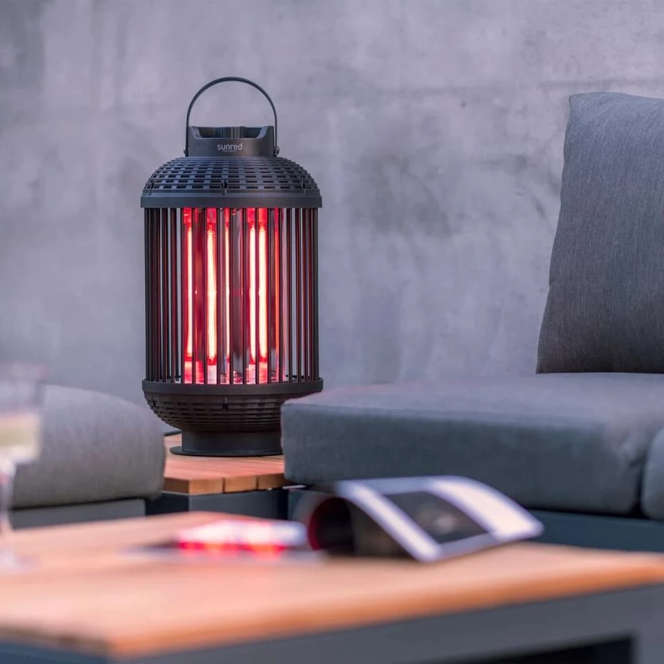Sunred Tafelverwarmer Indox 1200 W Halogeen Zwart 2 Sunred Tafelverwarmer Indox 1200 W Halogeen Zwart - Afbeelding 2